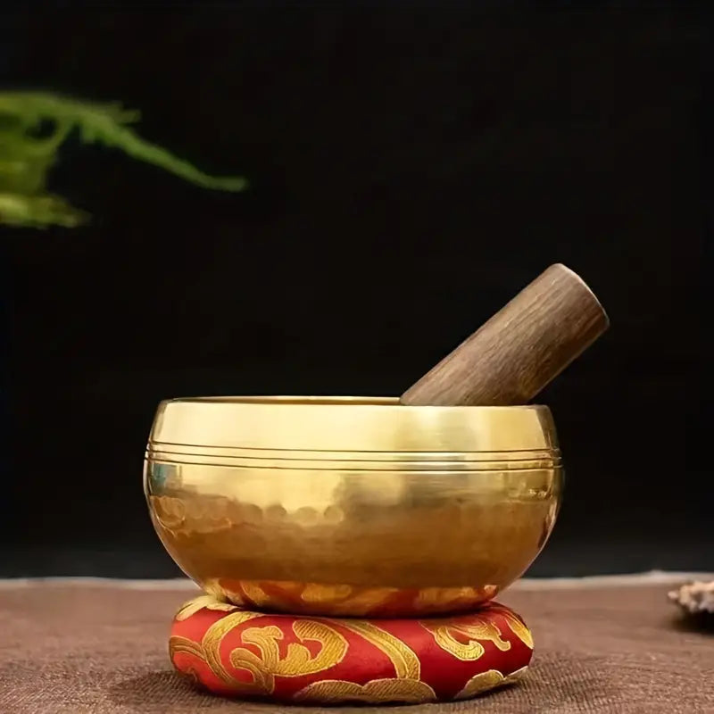 Harmony Haven: Handcrafted Singing Bowl Set for Yoga, Meditation, and Healing