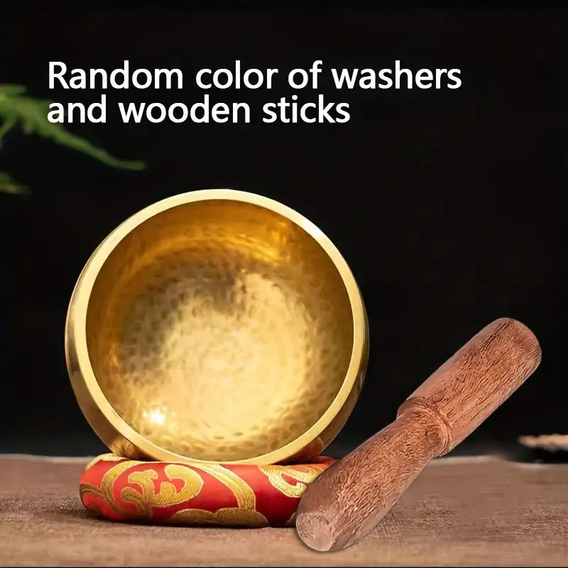 Harmony Haven: Handcrafted Singing Bowl Set for Yoga, Meditation, and Healing