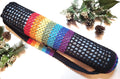 Black Chakra Yoga Mat Bag