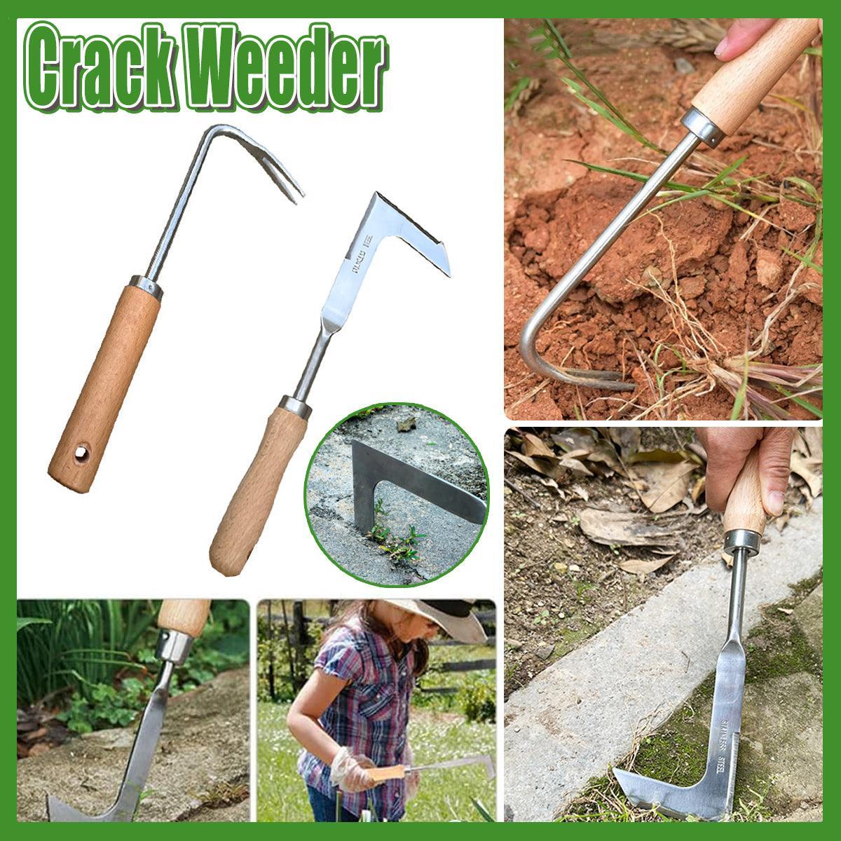 Weeding Hand Tool Forked Hook or L-Shaped Knife Manganese Steel Garden Tool