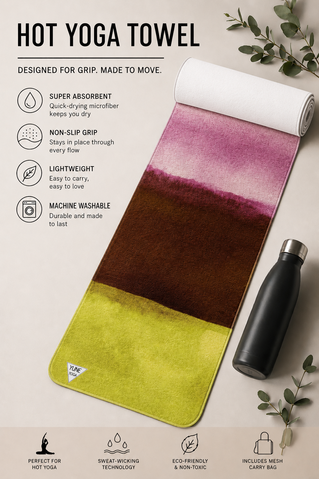 Hermes Yoga Towel