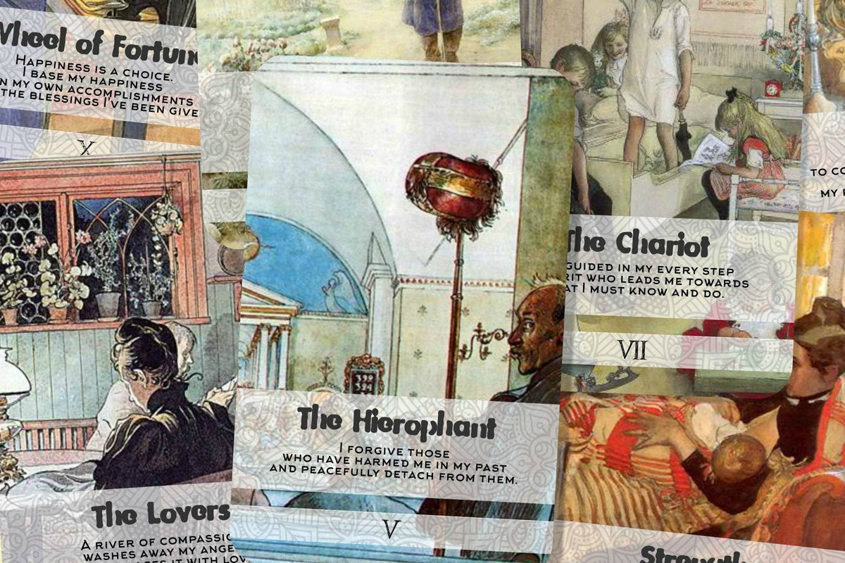 Affirmation Tarot  - Major Arcana - Carl Larsson